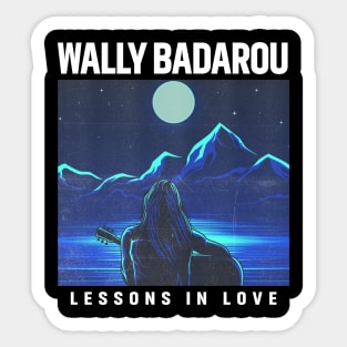 Wally Badarou lesson in love Sticker